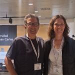 Con Julie Aubé Sylvain (